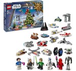 Amazon: LEGO Star Wars Le Calendrier de l’Avent 2024 - 75395 à 23€