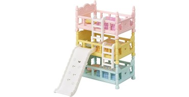 Amazon: Mini poupées Sylvanian Families : Mobilier Les Lits superposés - 5741  à 8,44€