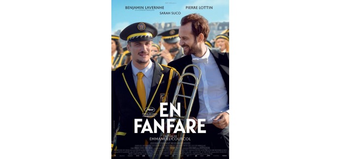 FranceTV: 90 x 2 places de cinéma pour le film "En Fanfare" à gagner