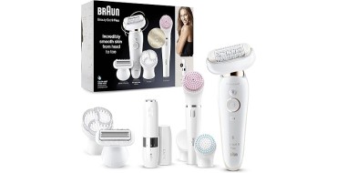 Amazon: Épilateur Électrique Femme Braun Silk-épil 9 Flex 9-105 + FaceSpa Brosse Exfoliante à 149,99€