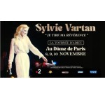 Europe1: 1 lot de 2 invitations pour le concert de Sylvie Vartan à Paris à gagner