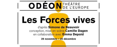 Arte: 1 lot de 2 invitations pour le spectacle "Les Forces vives" à gagner