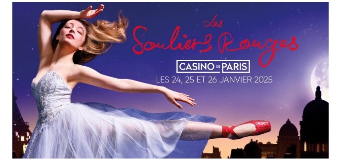 Femme Actuelle: 36 lots de 2 invitations pour le spectacle "Les souliers rouges" à gagner