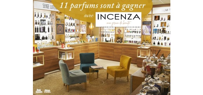 Télé Loisirs: 11 parfums Incenza à gagner