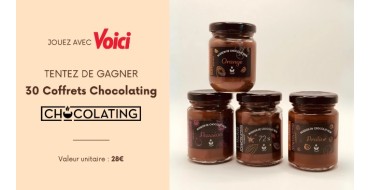 Voici: 30 coffrets gourmands Chocolating à gagner