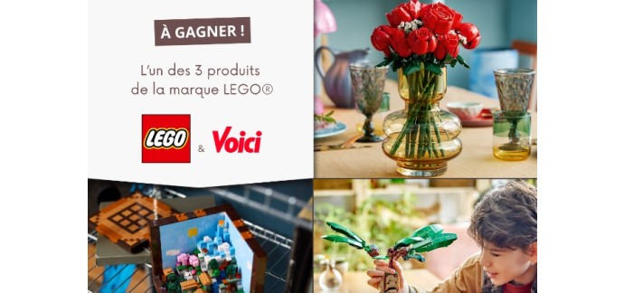 Voici: 17 boites de Lego à gagner