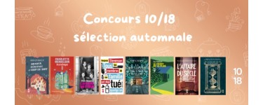 Robert Laffont: 1 lot de 8 livres des Editions 10/18 à gagner