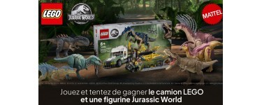 M6: 10 lots de 2 boites de Lego "Jurassic World" à gagner