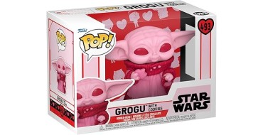 Amazon: Figurine Funko Pop! Star Wars: Valentines - Grogu à 6,94€