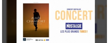 Nostalgie: 2 lots de 2 invitations pour le concert d'Alain Chamfort à gagner