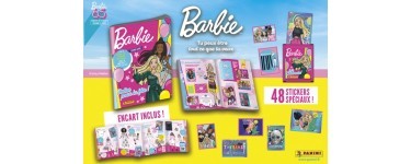 Citizenkid: 10 lots comportant 1 album Panini "Barbie" + 1 boite de 36 pochettes de stickers à gagner