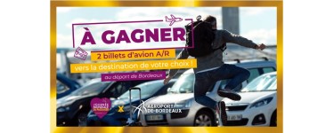 Aéroport Bordeaux-Mérignac: 1 lot de 2 billets d'avion A/R pour la destination de votre choix à gagner