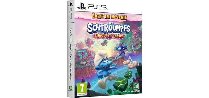 Amazon: Jeu Les Schtroumpfs : L'épopée des rêves - Rêverie Edition sur PS5 à 33,69€