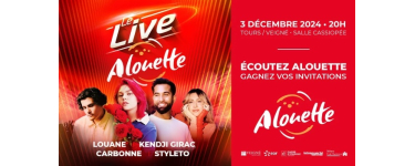 Alouette: Des invitations pour le concert Live Alouette à Veigné à gagner