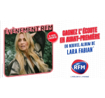 RFM: 5 lots de 2 invitations pour écouter le nouvel album de Lara Fabian à gagner