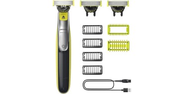 Amazon: Tondeuse à barbe électrique Philips OneBlade 360 Authentique Visage + Corps (QP2834/31) à 37,99€