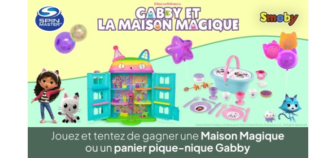 M6: Des jouets Gabby et la maison magique à gagner