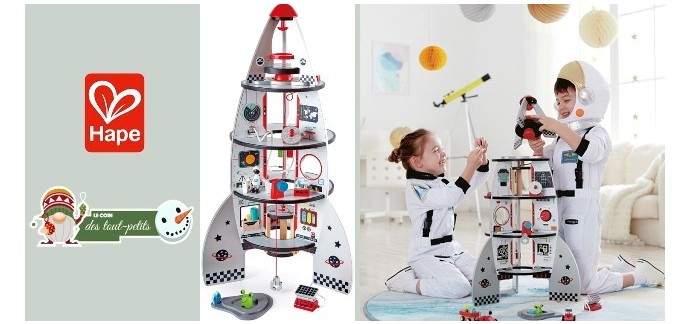 Femme Actuelle: 5 fusées spatiales géantes Hape à gagner