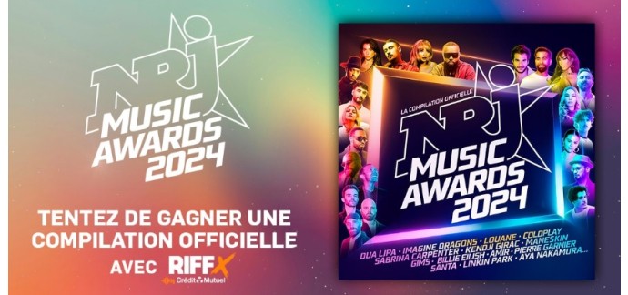 Riffx: 50 coffrets 4 CD de la compilation "NRJ Music Awards" à gagner