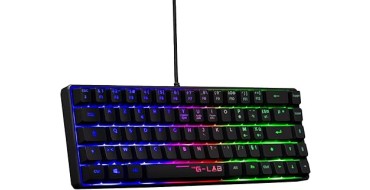 Amazon: Clavier gaming The G-Lab Keyz Hydrogen à 19,99€