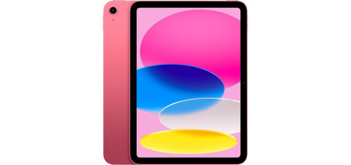 Amazon: Apple iPad 10,9 Pouces (Wi-FI, 64 Go) - Rose (10e génération) à 359€