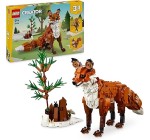 Amazon: Lego Creator 3-en-1 Les Animaux de la Forêt : Le Renard Roux - 31154 à 44,99€