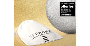 Sephora: Une box mystère en cadeau dès 85€ d'achat