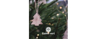 Weo: 24 sapins de Noël dans un magasin Gamm Vert à gagner