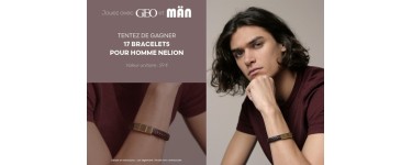 GEO: 17 bracelets pour homme Män à gagner