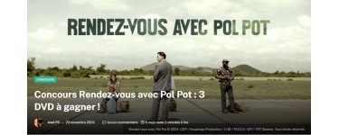 Offresasaisir: 3 DVD du film "Rendez-vous avec Pol Pot" à gagner