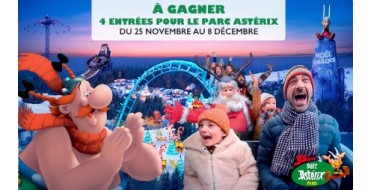 Familiscope: 10 lots de 4 entrées pour le Parc Astérix à gagner