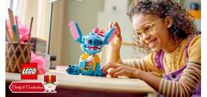 Femme Actuelle: 7 coffrets LEGO "Stitch !" à gagner