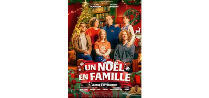 Carrefour: 100 lots de 2 places de cinéma pour le film "Noël en famille" à gagner