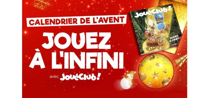 M6: Calendrier de l'Avent : 1 lot à gagner chaque jour (Bons d'achat, des jeux, des jouets, ...) 