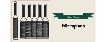 Femme Actuelle: 5 sets de 6 râpes Microplane à gagner