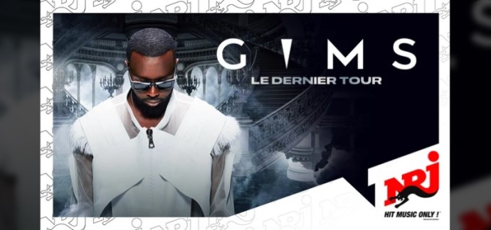 NRJ: 10 lots de 2 invitations pour le concert de Gims à gagner