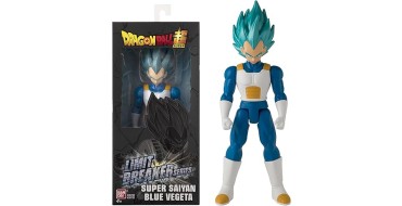 Amazon: Figurine Géante Bandai Limit Breaker 30 cm  Dragon Ball Super : Super Saiyan Vegeta Blue à 17,79€