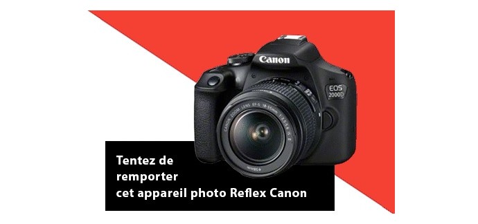 Challenges: 1 appareil photo Reflex Canon à gagner