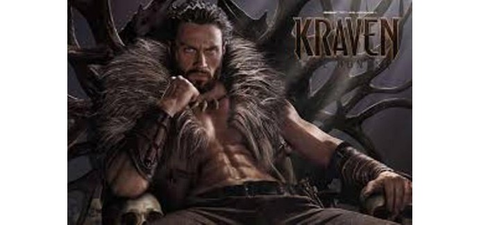 Carrefour: 100 lots de 2 places de cinéma pour le film "Kraven the hunter" à gagner