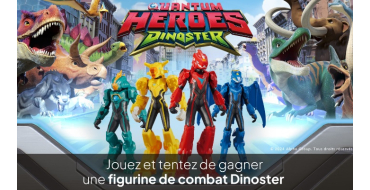 M6: 20 jouets "Dinoster Figurine de Combat" à gagner