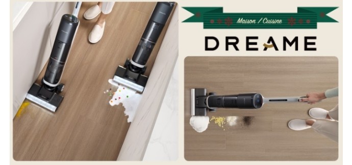 Femme Actuelle: 2 robots aspirateur H14 Pro DREAME à gagner