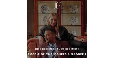 Jef Chaussures: 5 bons d'achat Jef Chaussures à gagner