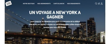 Carte Noire: 1 voyage de 4 nuits à New York au départ de Paris à gagner