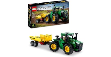 Amazon: LEGO Technic Tracteur John Deere 9620R 4WD avec Remorque à Bascule - 42136 à 26,99€