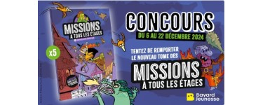 Familiscope: 5 albums BD "Missions à tous les étages - T4" à gagner