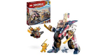 Amazon: LEGO NINJAGO Le Robot Bolide Transformable de Sora - 71792 à 34,99€