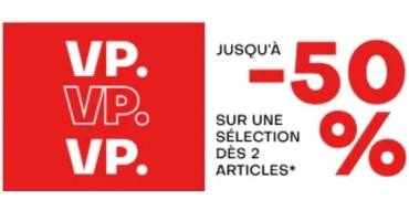 Jules: [Ventes privées] Jusqu'à 50% de réduction dès 2 articles achetés