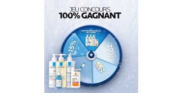 La Roche Posay: 100 produits de soin, des code promo à gagner