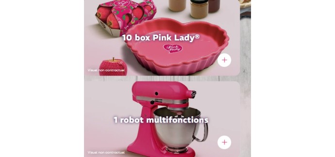 Pink Lady: 1 robot pâtissier et 10 Box cuisine à gagner