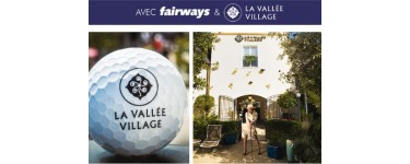 Fairways Magazine: 1 carte cadeau valable à la Vallée Village à Serris à gagner